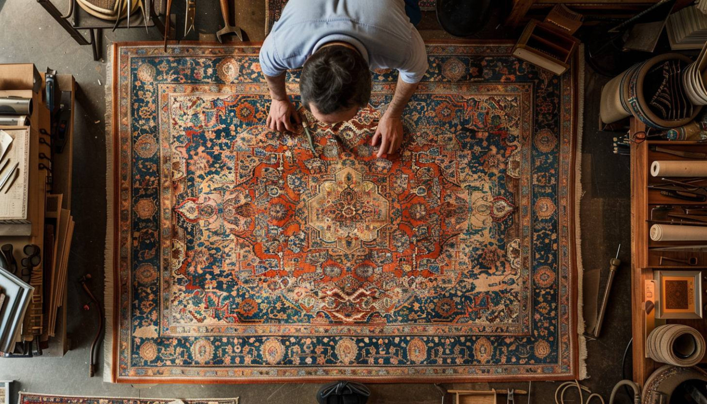 Les secrets de la restauration et conservation des tapis d'Orient